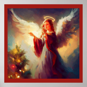 Affiche Ange de Noël 3