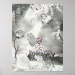 Affiche Ange de Pedistal