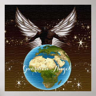 Affiche Ange Gardien Africain