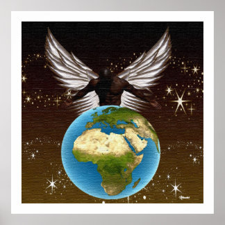 Affiche Ange Gardien Africain
