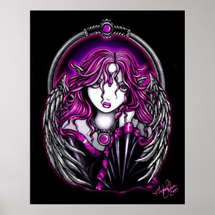 Affiche Ange gardien magenta