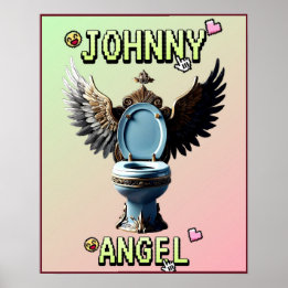 AFFICHE ANGE JOHNNY