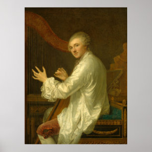Affiche Ange Laurent - Jean-Baptiste Greuze
