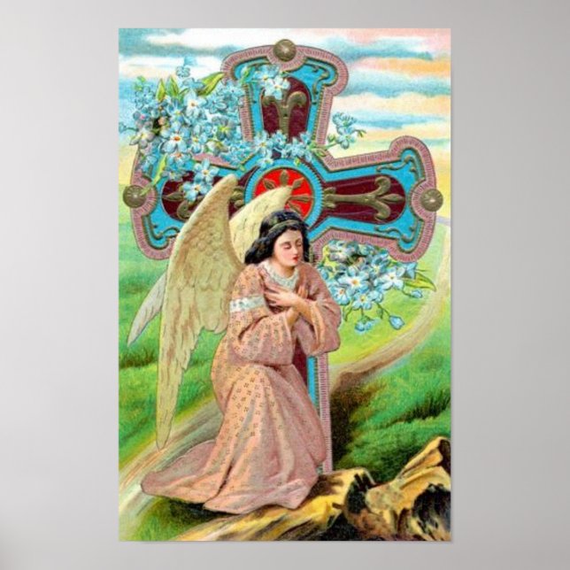 Affiche Ange priant (Devant)