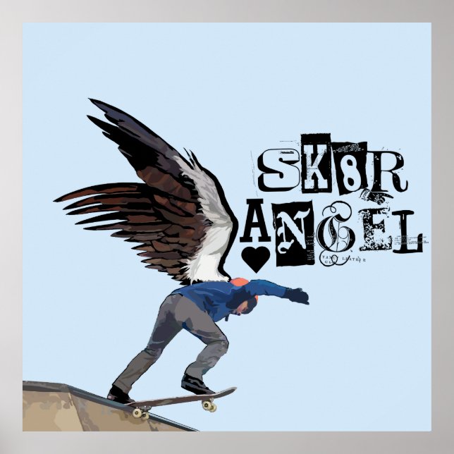 AFFICHE ANGE SK8R 1 (Devant)