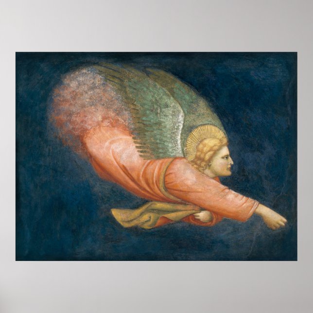 Affiche Ange volant (suiveur Giotto) CC1122 Renaissance (Devant)