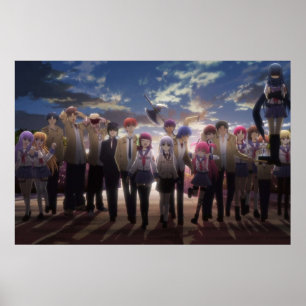 Affiche Angel Beats Characters Angel Beats