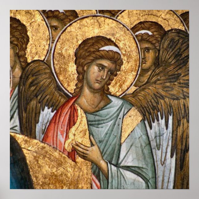 Affiche Angel de la Grande Deèse Icône orthodoxe Imprimer (Devant)