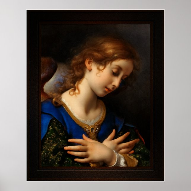 Affiche Angel de l'Annonciation par Carlo Dolci (Devant)