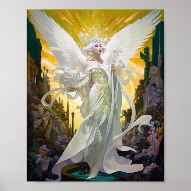 Affiche Angel Imaginaire Art (Devant)