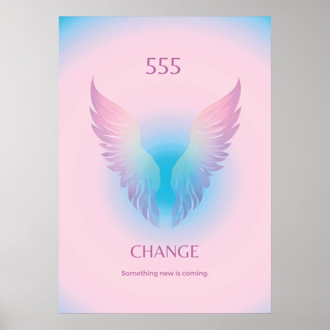 Affiche Angel Numéro Aura 555 Modifier (Devant)