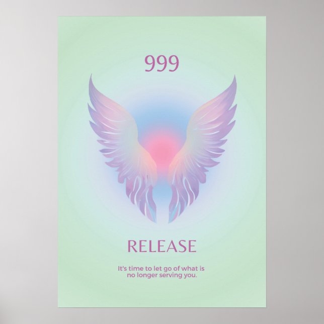 Affiche Angel Numéro Aura 999 Version (Devant)