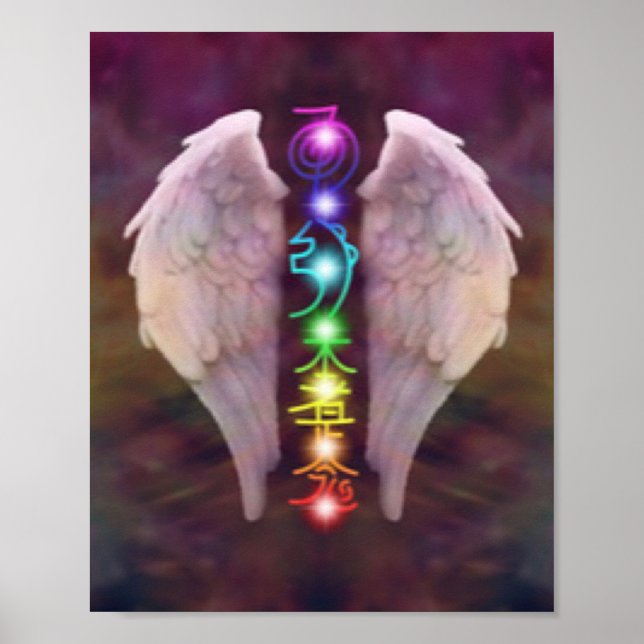 Affiche Angel Wings Chakra (Devant)