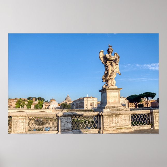 Affiche Angel with Crown of Thorns - Sant'Angelo, Rome (Devant)