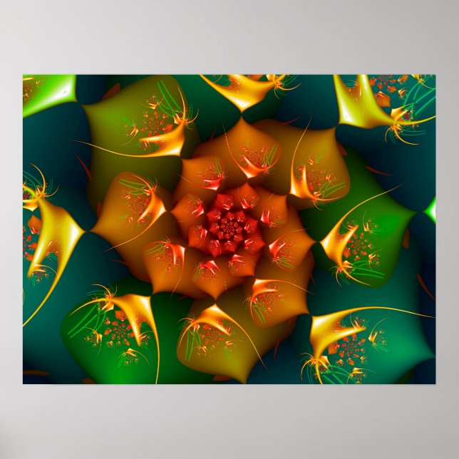 Affiche Angelfish Spiral (Devant)