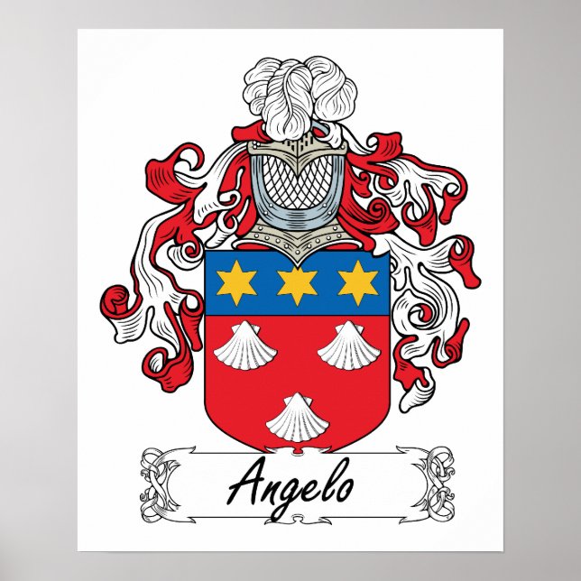 Affiche Angelo Family Crest (Devant)