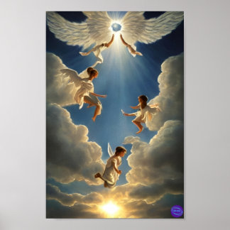 AFFICHE ANGELS JOUEUX
