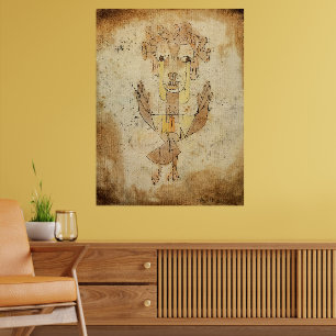 Affiche Angelus Novus par Paul Klee