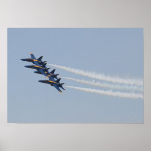 Affiche Anges bleus FA-18