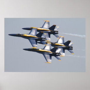 Affiche Anges bleus Pensacola la Floride