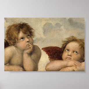 Affiche Anges Chérubins Raphaël