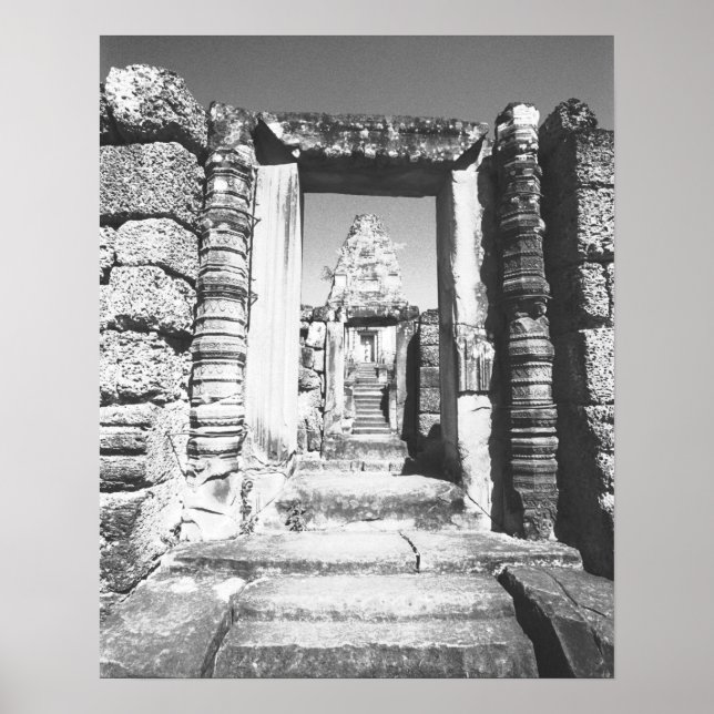 Affiche Angkor Cambodia, Pre Rup Temple (Devant)