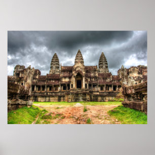 Affiche Angkor Vat Cambodge