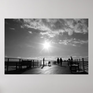 Affiche Angle du quai ouest