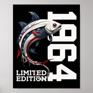 Affiche Angler 61e anniversaire Fishing Limited Edition 19