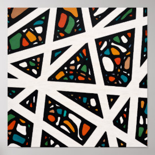 Affiche Angles en couleur