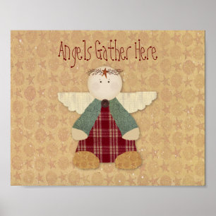 Affiche Angles réunis ici Imprimer