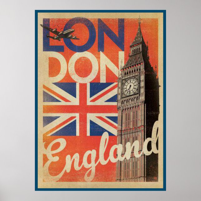 Affiche Angleterre, Londres. Angleterre (Devant)