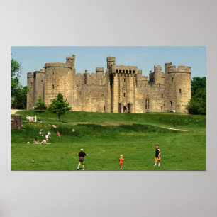 Affiche Angleterre, Sussex, Château de Bodiam. 2