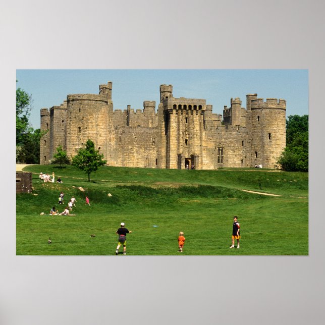 Affiche Angleterre, Sussex, Château de Bodiam. 2 (Devant)