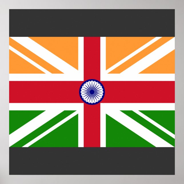 Affiche Anglo Indian Indentity, Inde (Devant)