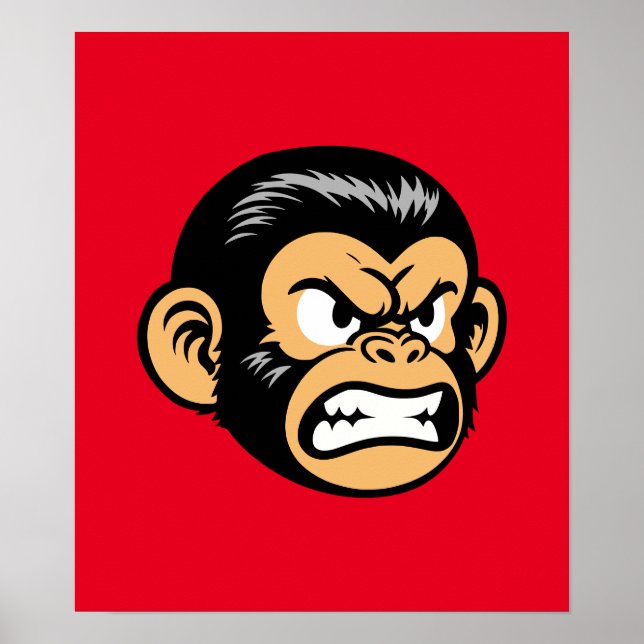 Affiche Angry Ape (Devant)