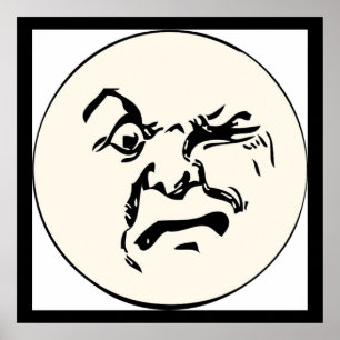 AFFICHE ANGRY MOON