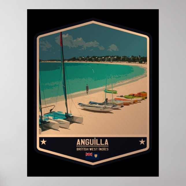 Affiche Anguilla (Devant)