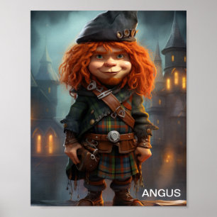 Affiche Angus, le Wee Scottish Highlander