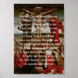 Affiche Anima Christi Imprimer