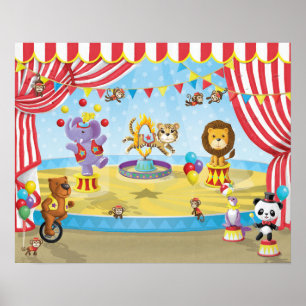 Affiche Animal Circus