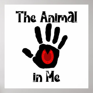 AFFICHE ANIMAL EN MOI 1