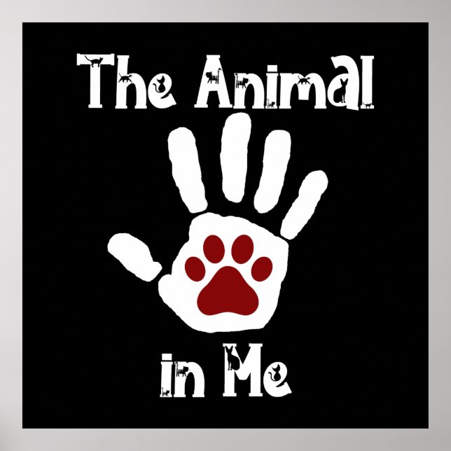 AFFICHE ANIMAL EN MOI 3 (Devant)