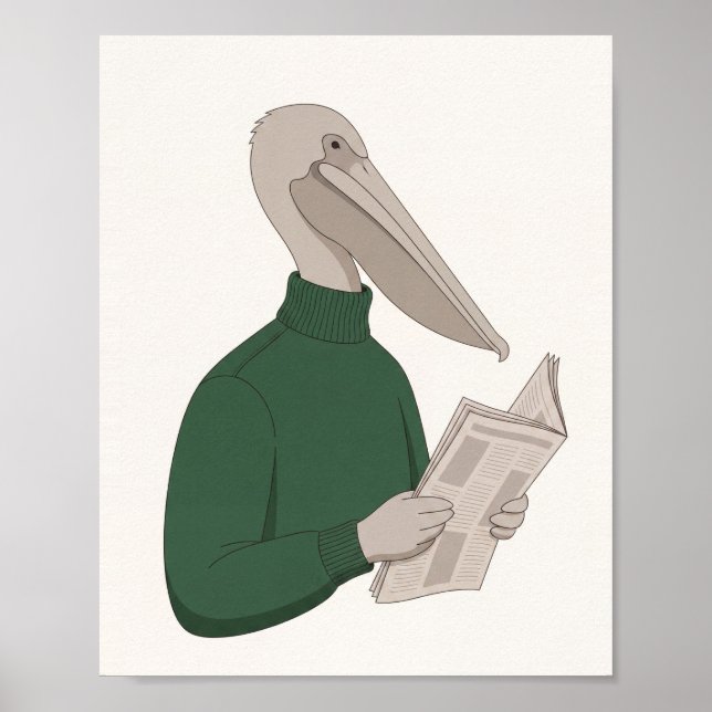 Affiche Animal en Pull Art No. 3 (Devant)