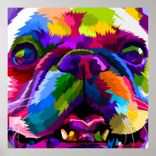 Affiche Animal pop-art