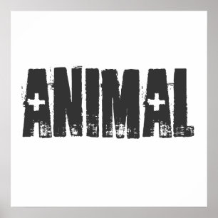 Affiche Animal - Salle de gym Fitness
