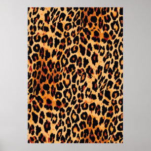 Affiche Animal skin pattern seamless.