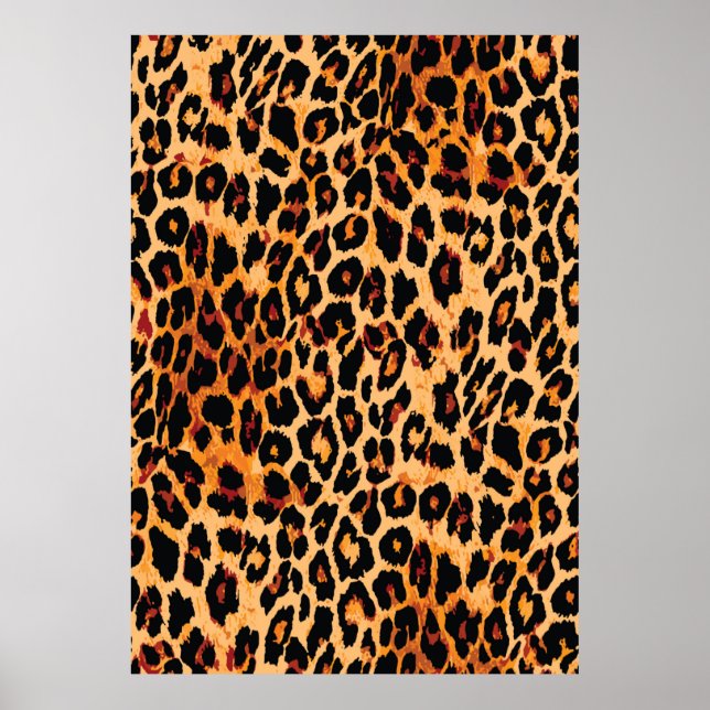 Affiche Animal skin pattern seamless. (Devant)