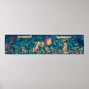 Affiche Animals dans The Forest, William Morris