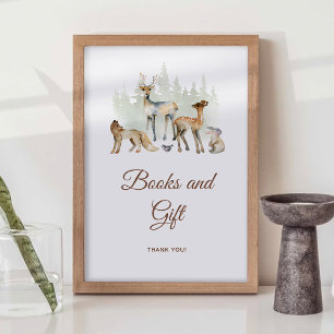 Affiche Animaux Books et Symbole Cadeau